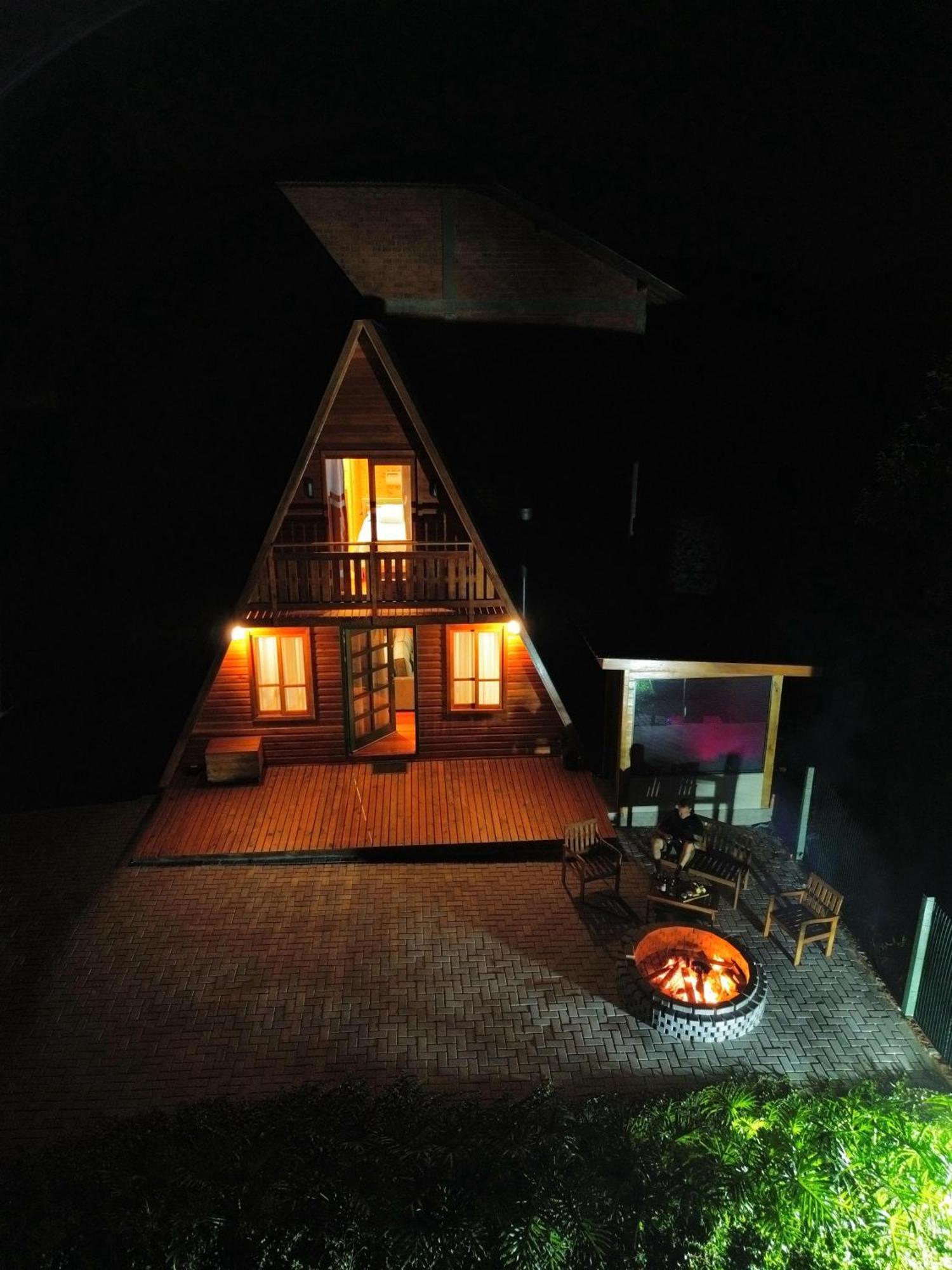 Chale Seiva Da Terra Villa Pinto Bandeira Bagian luar foto