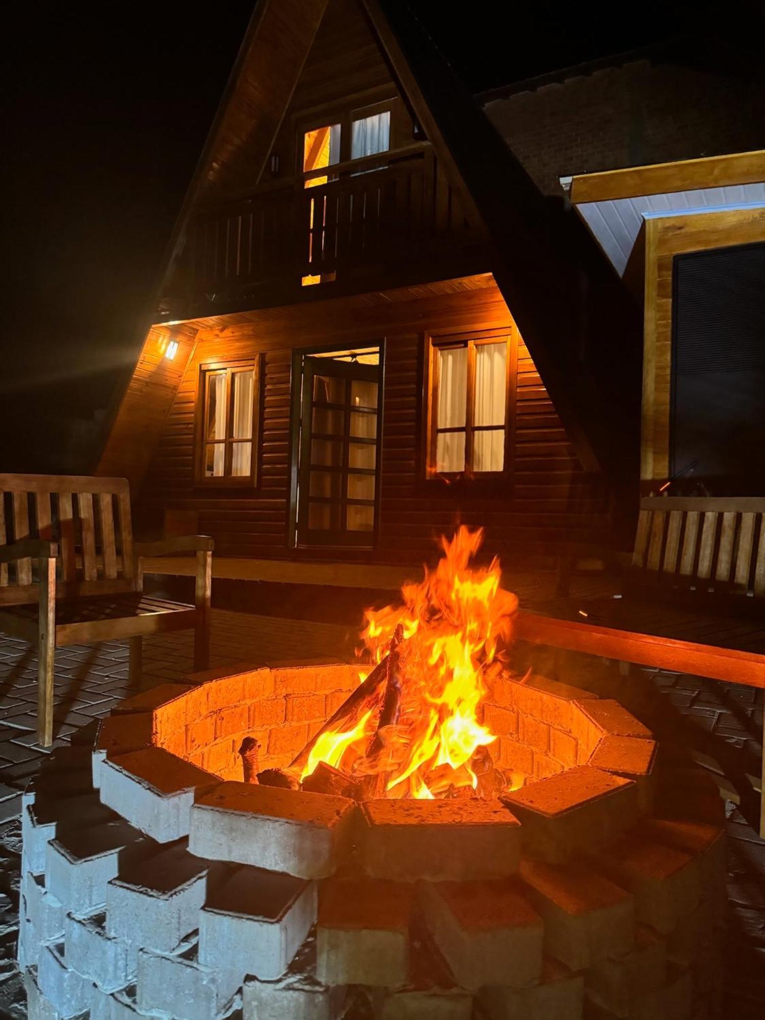 Chale Seiva Da Terra Villa Pinto Bandeira Bagian luar foto